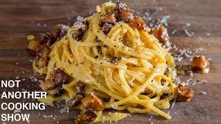 PERFECT SPAGHETTI CARBONARA...the easy way