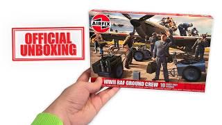 Official Unboxing- Airfix | WWII RAF Ground Crew (A04702)