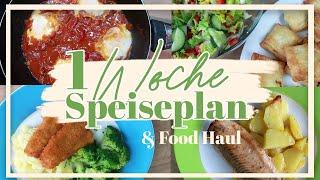 Wocheneinkauf & Speiseplan für eine Woche Teil 2 | Meal Planning deutsch