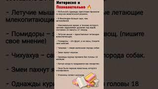 Интересно и Познавательно  #shorts