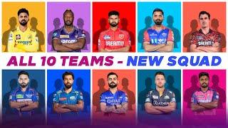 IPL 2025 - All 10 Teams New Squad After IPL Auction | Mega Auction News | MY Cricket Production