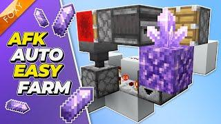 AMETHYST SHARD FARM ‍  | Bedrock Edition Tutorial | MCPE