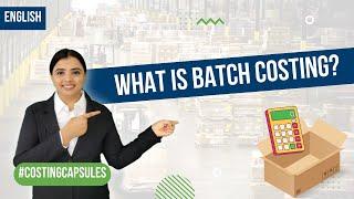 Job & Batch Costing, Activity Based Costing, Cost Accounting System