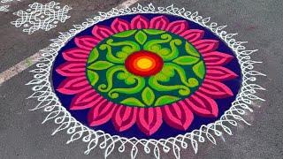 2025 latest rangoli #menteemaha #rangoli #karaikudimehandiartistmaha