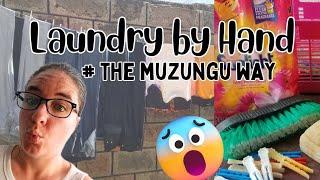 laundry day/hand washing/muzungu way