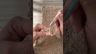 Hoy te enseño a tejer una Puntada rápida  ¿me acompañas?  #short #tejido #crochet