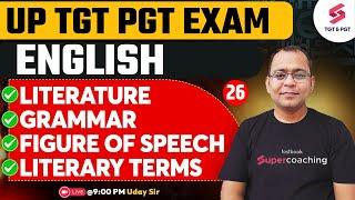 UP TGT PGT English Preparation 2024 | UP TGT PGT English Marathon 2024 | TGT PGT English | Uday Sir