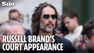  LIVE: Russell Brand to appear in court charged with rape and sexual assault
