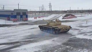 Battle Tank T-72A Polygon Test