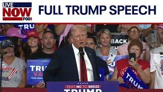 WATCH: Trump FULL SPEECH at Charlotte rally | LiveNOW from FOX