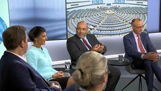 LIVE: ntv Talk Spezial: Europawahl 2024 – Runde der Parteichefs