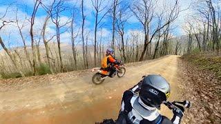 Winter Dual Sport SUV Camping Adventure - KLX 300 & KTM 350