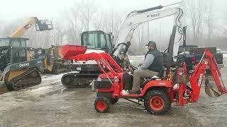 KUBOTA BX22 Tractor Loader Backhoe For Sale