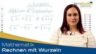 Rechnen mit Wurzeln - Mathematik Nachhilfe