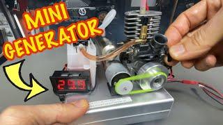 17,000RPM MINI GASOLINE GENERATOR - ACTUALLY WORKS!