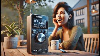  Sony ICF-S10MK2 Pocket AM/FM Radio | Best Sony Am FM Portable Radio 