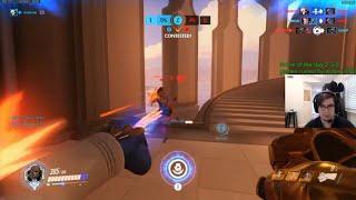 Overwatch Toxic Doomfist God Chipsa Playing Against Cancer Sombra