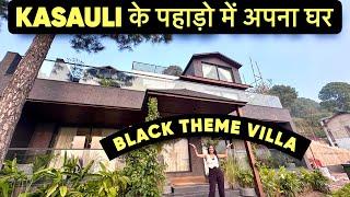 Black Theme Luxury Villa Sale in Kasauli Himachal Pradesh Azul Estilo | Hills Property Home Tour