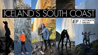 Icelands South Coast, EF Ultimate Break! Seljalandsfoss, Reynisfjara Beach & Solheimajokull Glacier!