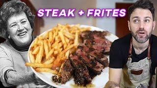 Julia Child's Steak au Poivre (with Fries!) | Jamie & Julia