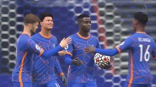 Youssoufa Moukoko scores 13 minute hat-trick  #fifa22 #fifa22careermode #hattrick