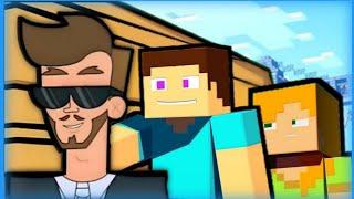Alex And Steve Life Minecraft Animation - Coffin Dance Song (Ozyrys Remix) SEASON 6