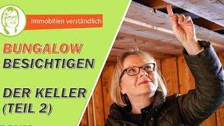 Immobiliengutachter besichtigt Keller eines 60er Jahre Bungalows (Teil 2)