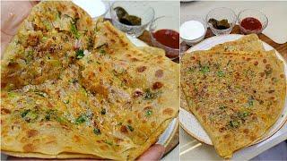 4 In 1 Paratha Kabhi Try Kiya Hai ? Aloo Ka Paratha Banane Ki Sabse Asaan Recipe | Easy Paratha