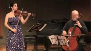 Johann Halvorsen - Duo for Violin and Cello - Center Stage Strings Benefit Concert 2012