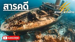 สารคดีความรู้ ตอน ดำน้ำสำรวจเรือไททานิก ที่จมอยู่ใต้สมุทร สารคดีไททานิค เรือไททานิค l สารคดีพากย์ไทย