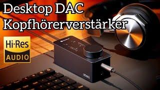 FosiAudio SK02 im Test – DAC & Kopfhörerverstärker für Top-Klang von 16 bis 600 Ohm! -  Oberklasse!!