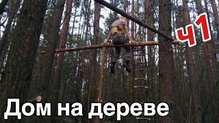 Строим дом на дереве часть 1