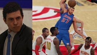 NBA 2K16 PS4 My Career - 1st NBA Game!