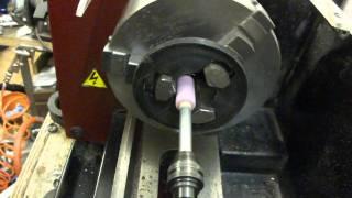 Backenfutter ausschleifen - Rotwerk EDM 350  / How to grind out a chuck of a Lathe