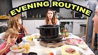 Notre 1ère EVENING ROUTINE du samedi soir: RACLETTE PARTY SURPRISE!