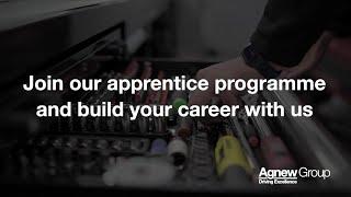 Start your career as an apprentice at the Agnew Group