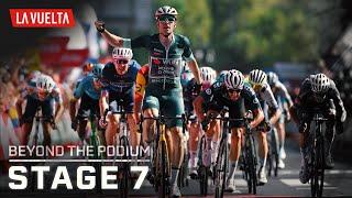 Sepp Kuss is the MVP of teammate Wout van Aert's Stage 7 win | Beyond the Podium | NBC Sports