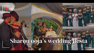 Sharon ooja and her odogwu silencer’s wedding shut down! Timini with the bundles