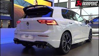 New! VW Golf 8 R 2024 with Akrapovic (333hp) | Startup, Sound, Visual Review