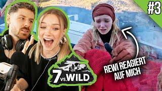 REWI und ich reagieren auf 7vsWild FOLGE 3 (Chaos pur ich hab euch gewarnt)