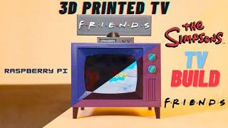 3D Printed Working TV "Simpsons TV" - 2021