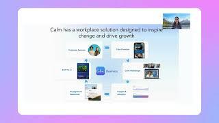 Calm Business Demo Webinar - Mental Health Solution