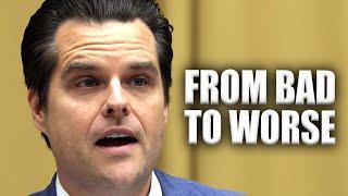 Matt Gaetz Gets BAD NEWS As Sexual Misconduct Allegations INTENSIFY