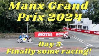 Manx Grand Prix 2024 Day 5: Finally some racing!