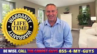 The Carpet Guys Lifetime Installation Warranty is an Industry Exclusive for Carpet and Flooring