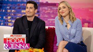 Jason Biggs and Jenny Mollen dish on series 'Dinner and a Movie'