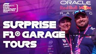 Inside an F1® Team Garage