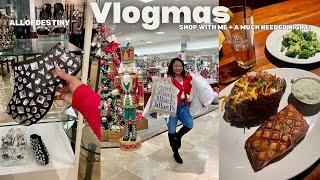 VLOGMAS EP 10: Last-Minute Shopping, Holiday Hustle| Out of My Comfort Zone + Christmas Party