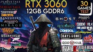RTX 3060 - Test In 30 Games In Mid 2024 - Still A Good Gpu 