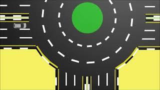 Roundabouts UAE driving test   animation